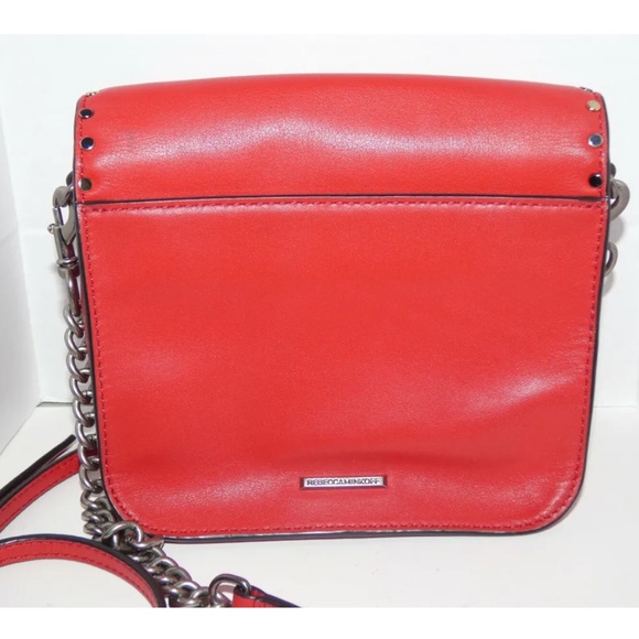 Rebecca Minkoff crossbody bag with studs flap style - Picture 2 of 10